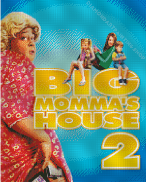 Big Mommas House 2 Movie Diamond Painting