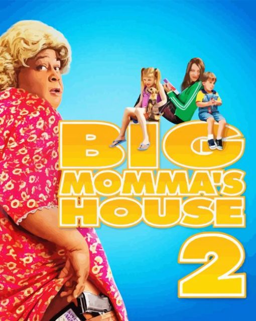 Big Mommas House 2 Movie Diamond Painting