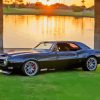 Black 1968 Firebird Diamond Painting