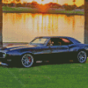 Black 1968 Firebird Diamond Painting