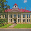 Blanco Texas County Courthouse Diamond Painting