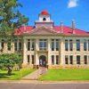 Blanco Texas County Courthouse Diamond Painting