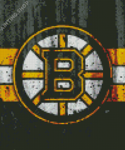 Boston Bruins Logo Diamond Painting