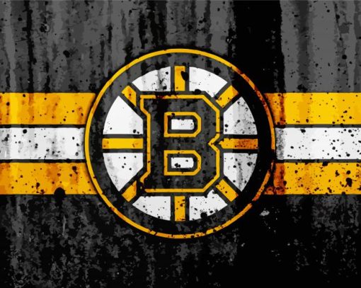 Boston Bruins Logo Diamond Painting