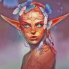 Butterflies Elf Girl Diamond Painting