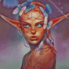 Butterflies Elf Girl Diamond Painting