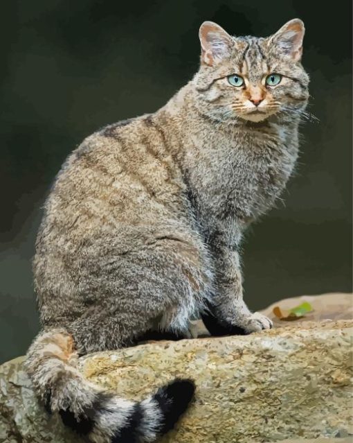 Caucasian Wildcat Diamond Painting