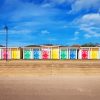 Colorful Huts In Mablethorpe Diamond Painting