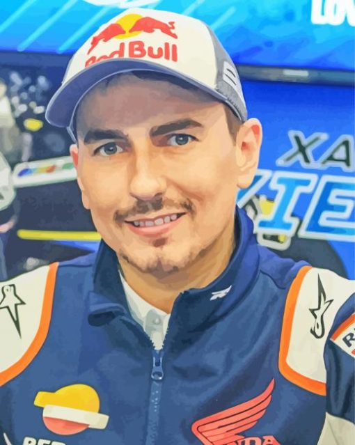 Cool Jorge Lorenzo Diamond Painting