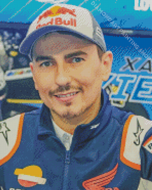 Cool Jorge Lorenzo Diamond Painting