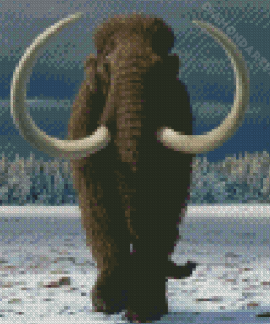 Cool Mammoth Diamond Painting