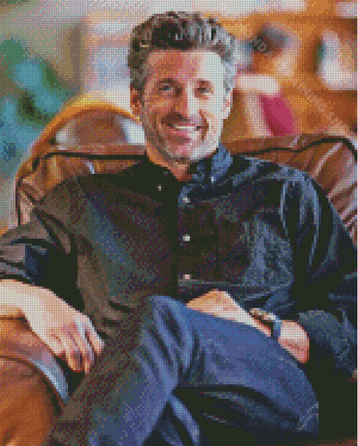 Cool Patrick Dempsey Diamond Painting