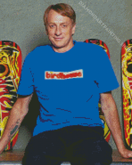 Cool Tony Hawk Diamond Painting