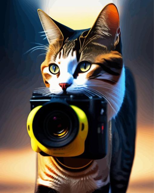 Cool Photograph Cat Diamond Painting