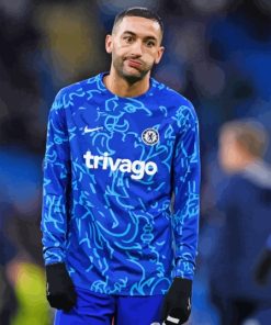 Cute Chelsea Player Hakim Ziyech Diamond Painting