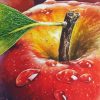 Detailed Apple Diamond Painting