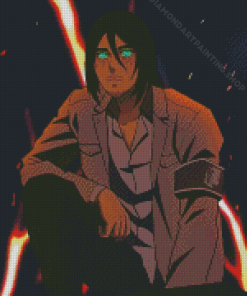 Eren Yeager Art Diamond Painting