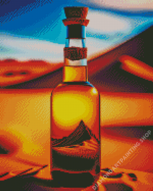 Glass Bottle Diamond Painting