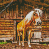 Haflinger Horse Diamond Painting