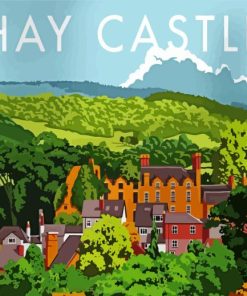 Hay On Wye Diamond Painting