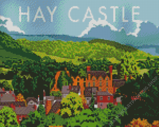 Hay On Wye Diamond Painting