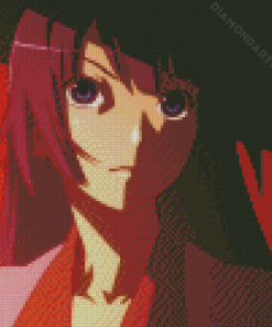 Hitagi Senjougahara Diamond Painting