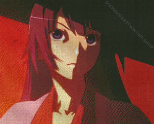 Hitagi Senjougahara Diamond Painting