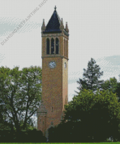 Iowa State University Tower Diamond Painting