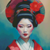 Japanese Geisha Diamond Painting