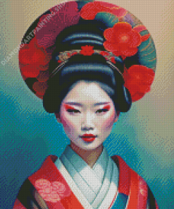 Japanese Geisha Diamond Painting