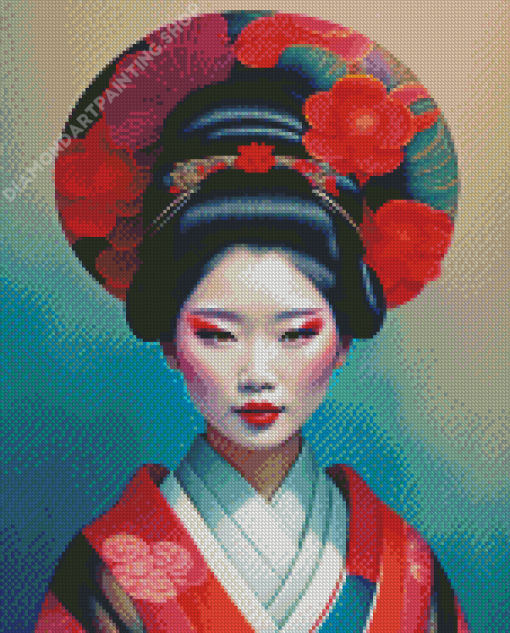 Japanese Geisha Diamond Painting