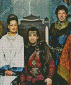 Kaamelott Serie Characters Diamond Painting