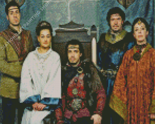 Kaamelott Serie Characters Diamond Painting