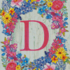 Letter D Diamond Painting