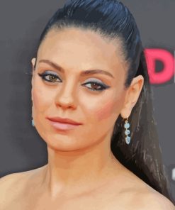 Mila Kunis Diamond Painting