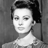 Monochrome Sophia Loren Diamond Painting