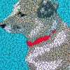 Mosaic Dog Animal Diamond Painting