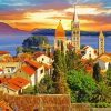 Opatija Croatia At Sunset Diamond Painting