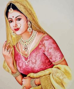 Rajasthan Girl Diamond Painting