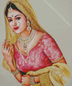 Rajasthan Girl Diamond Painting