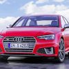 Red Audi S4 Sport Car Diamond Painting