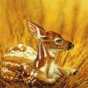 Resting Deer Diamond Painting