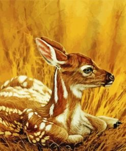 Resting Deer Diamond Painting