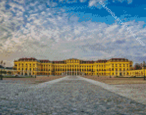 Schonbrunn Palace In Vienna Diamond Painting