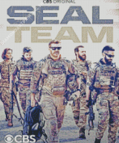 Seal Team Poster Diamond Painting