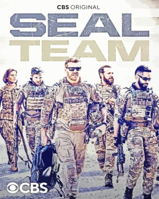 Seal Team Poster Diamond Painting