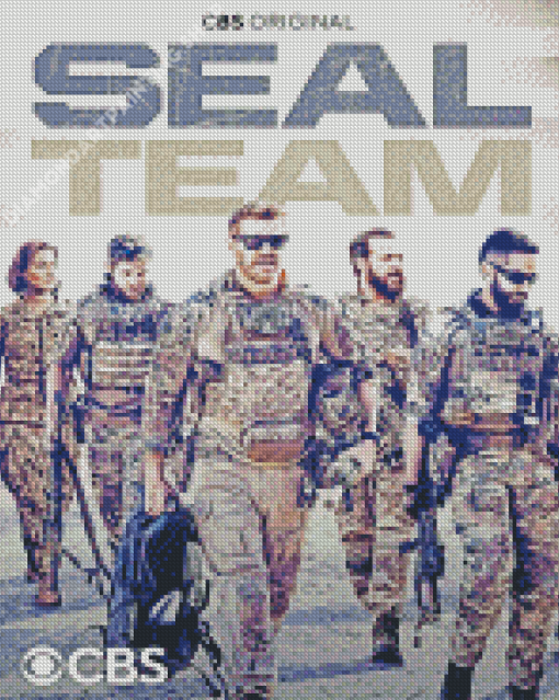 Seal Team Poster Diamond Painting