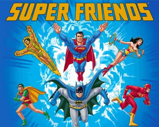 Super Friends Diamond Painting