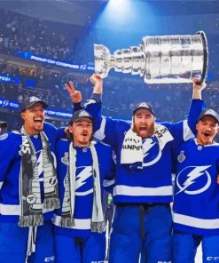 Tampa Bay Lightning Players Diamond Painting