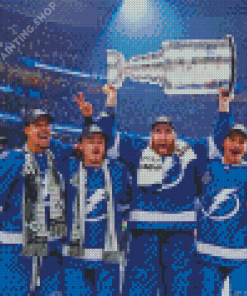 Tampa Bay Lightning Players Diamond Painting